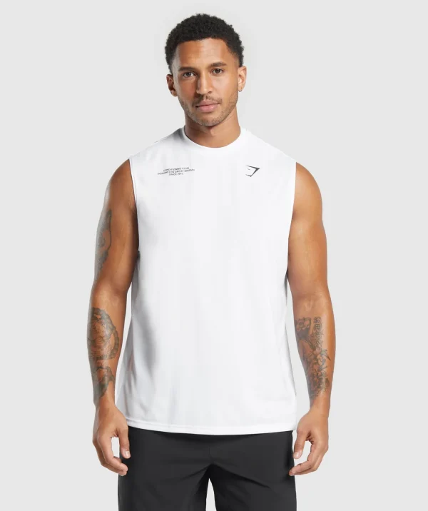 Gymshark Tank Tops | T-shirts & Tops*Conditioning Club Tank White