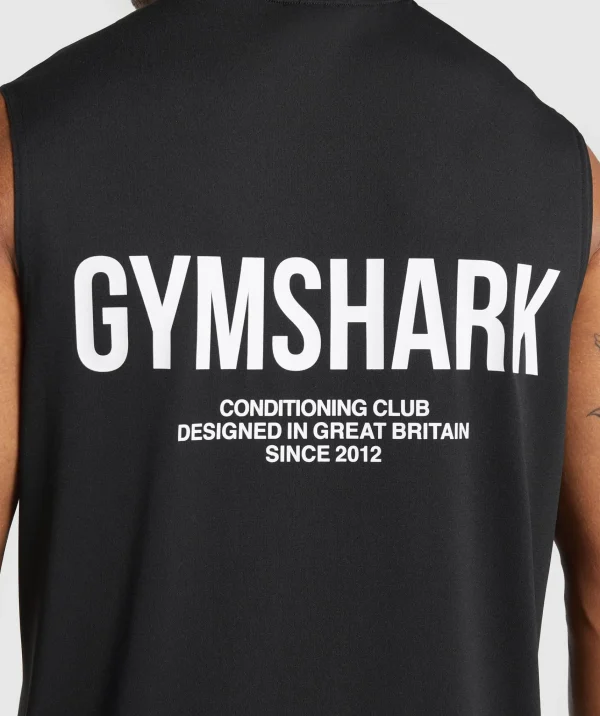 Gymshark Tank Tops | T-shirts & Tops*Conditioning Club Tank Black