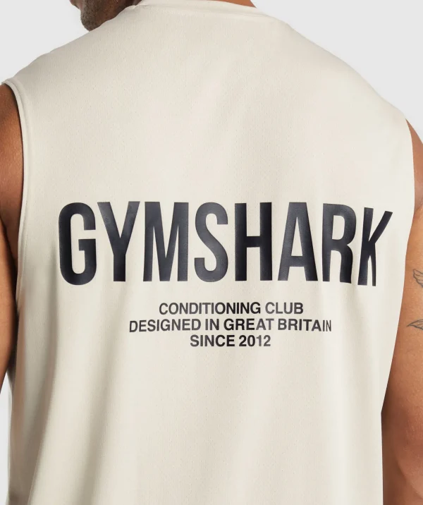 Gymshark Tank Tops | T-shirts & Tops*Conditioning Club Tank PebbleGrey