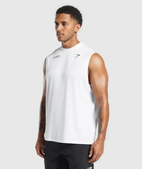 Gymshark Tank Tops | T-shirts & Tops*Conditioning Club Tank White