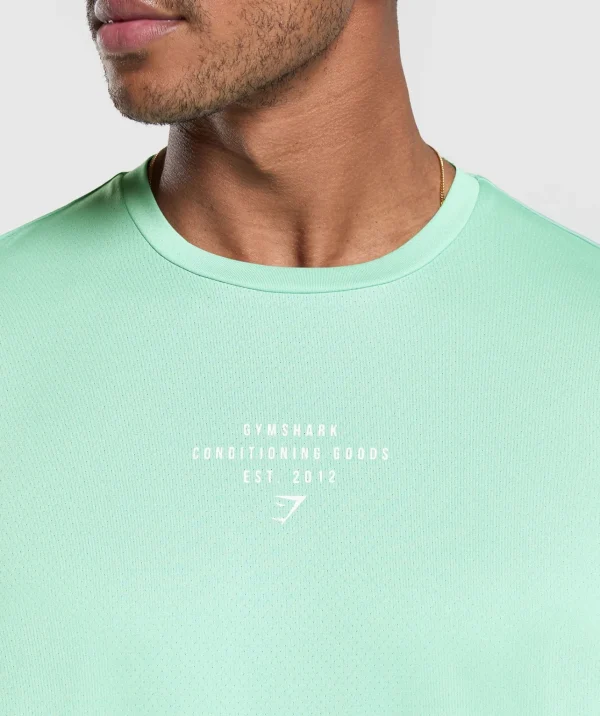 Gymshark T-shirts & Tops*Conditioning Goods Long Sleeve T-Shirt LidoGreen