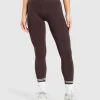 Gymshark Leggings | Seamless Leggings*Contrast Seamless Leggings HeritageBrown