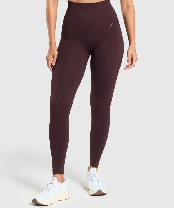 Gymshark Leggings | Seamless Leggings*Corset Seamless Leggings HeritageBrown