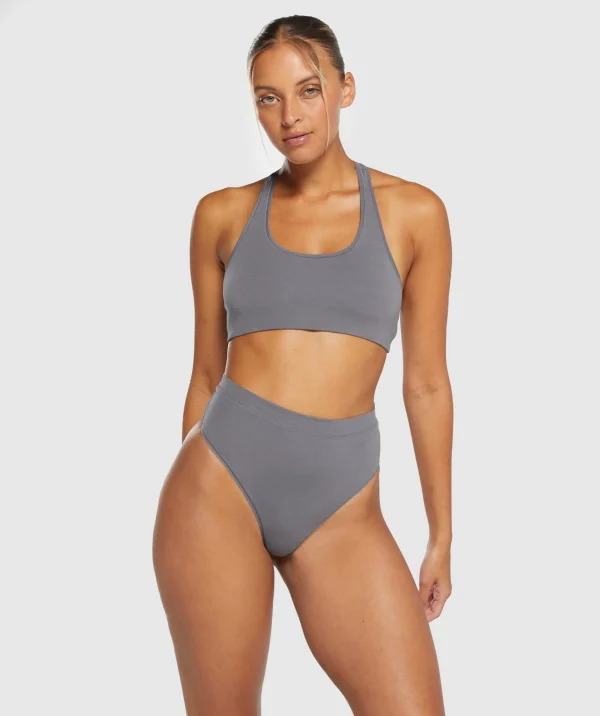 Gymshark Underwear & Basics | Women's Underwear*Cotton Bralette BrushedGrey