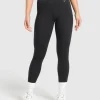 Gymshark Black Leggings*Cotton Leggings Black