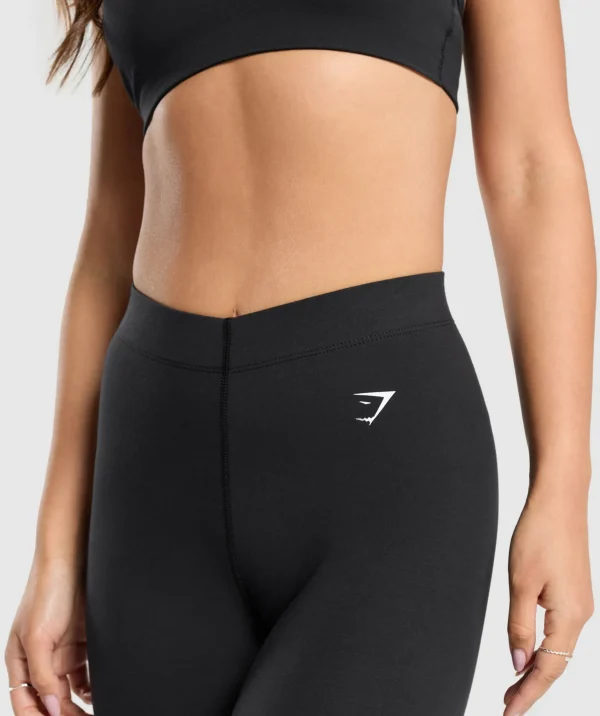 Gymshark Black Leggings*Cotton Leggings Black