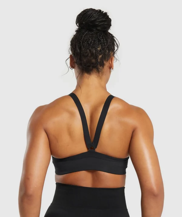 Gymshark Sports Bras*Cotton Lifting Sports Bra Black