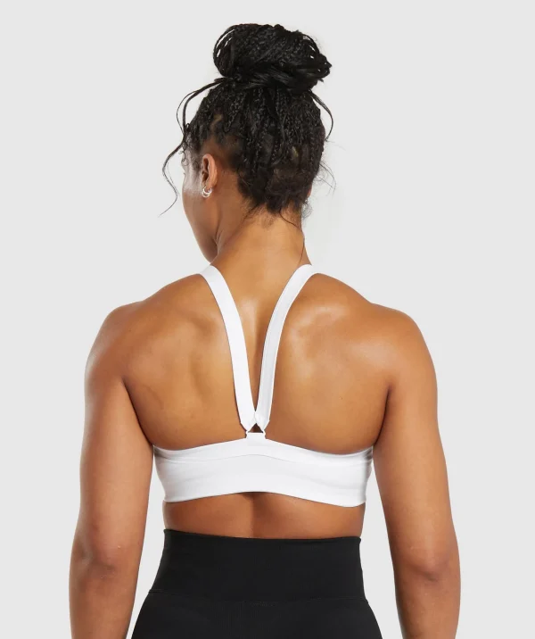 Gymshark Sports Bras*Cotton Lifting Sports Bra White