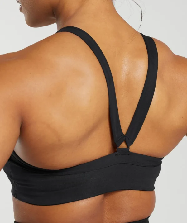 Gymshark Sports Bras*Cotton Lifting Sports Bra Black