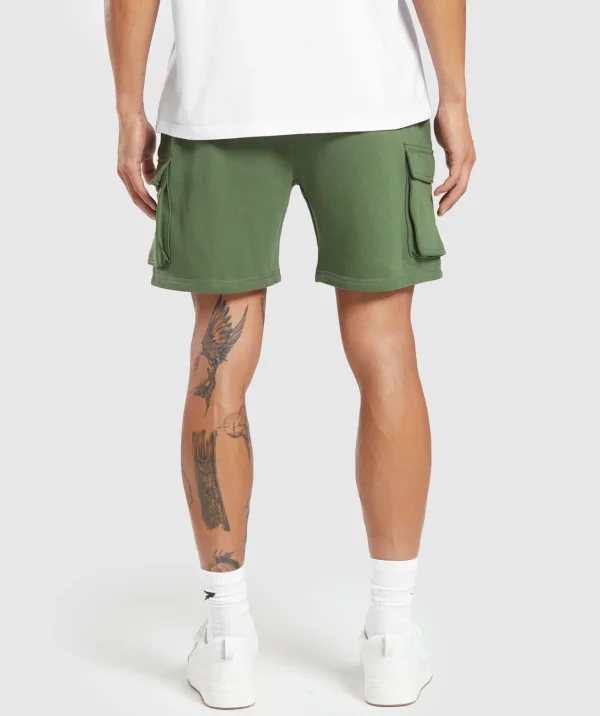 Gymshark Cargo Pants | Shorts*Crest Cargo 7" Shorts CoreOlive