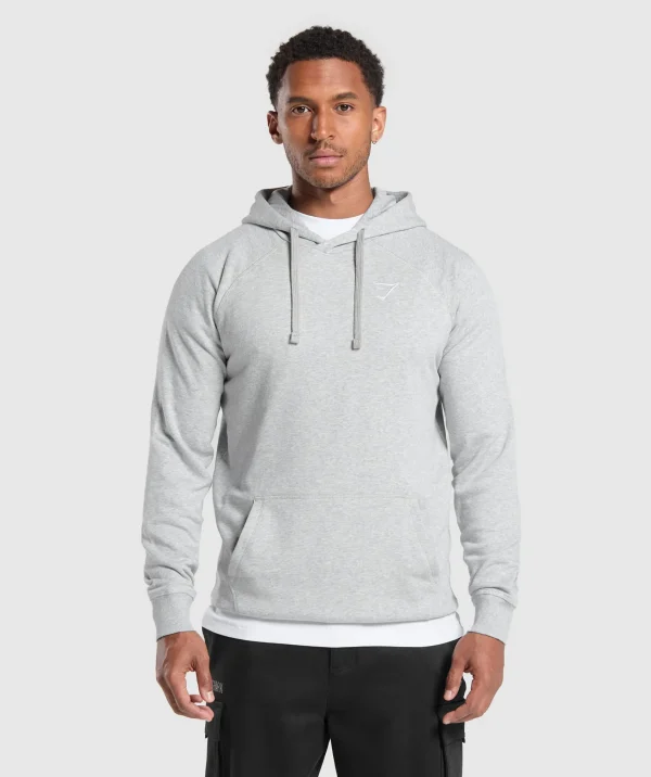 Gymshark Sweatsuits | Hoodies & Sweatshirts*Crest Hoodie LightGreyMarl