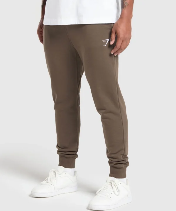 Gymshark Joggers & Sweatpants*Crest Joggers WalnutBrown