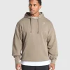 Gymshark Hoodies & Sweatshirts*Crest Oversized Hoodie LifestyleBrown