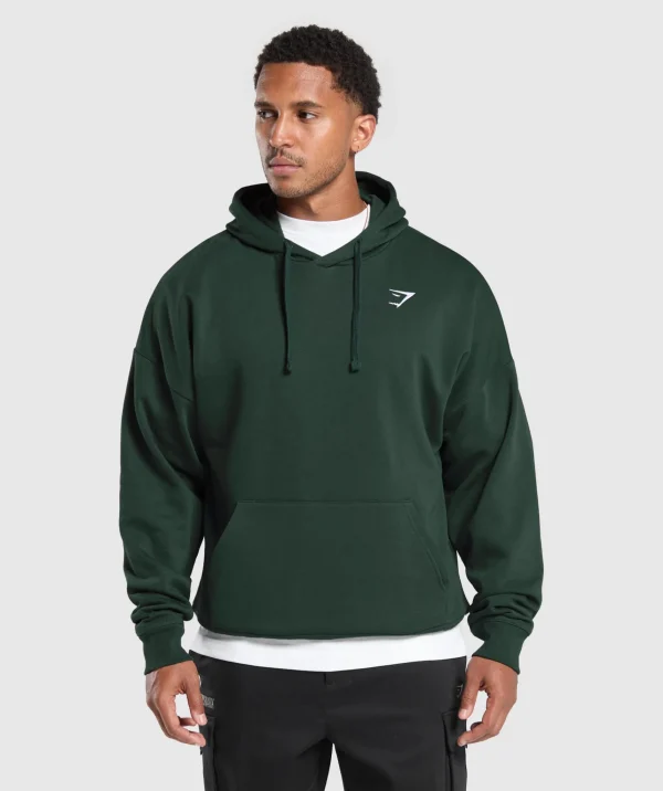 Gymshark Hoodies & Sweatshirts*Crest Oversized Hoodie VictoryGreen