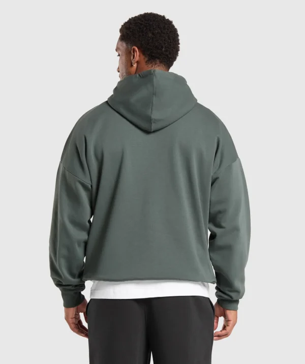 Gymshark Hoodies & Sweatshirts*Crest Oversized Hoodie SlateTeal