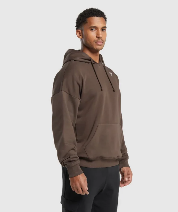 Gymshark Hoodies & Sweatshirts*Crest Oversized Hoodie WalnutBrown