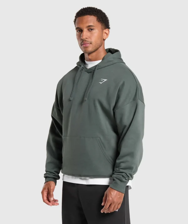 Gymshark Hoodies & Sweatshirts*Crest Oversized Hoodie SlateTeal