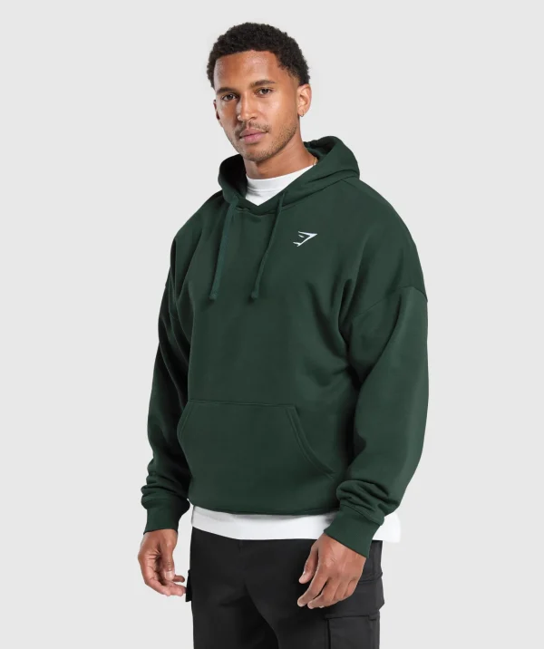 Gymshark Hoodies & Sweatshirts*Crest Oversized Hoodie VictoryGreen