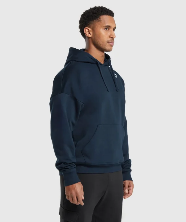 Gymshark Hoodies & Sweatshirts*Crest Oversized Hoodie Navy