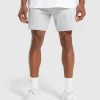 Gymshark Shorts*Crest 7" Shorts LightGreyMarl