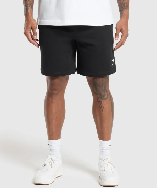 Gymshark Shorts*Crest 9" Shorts Black