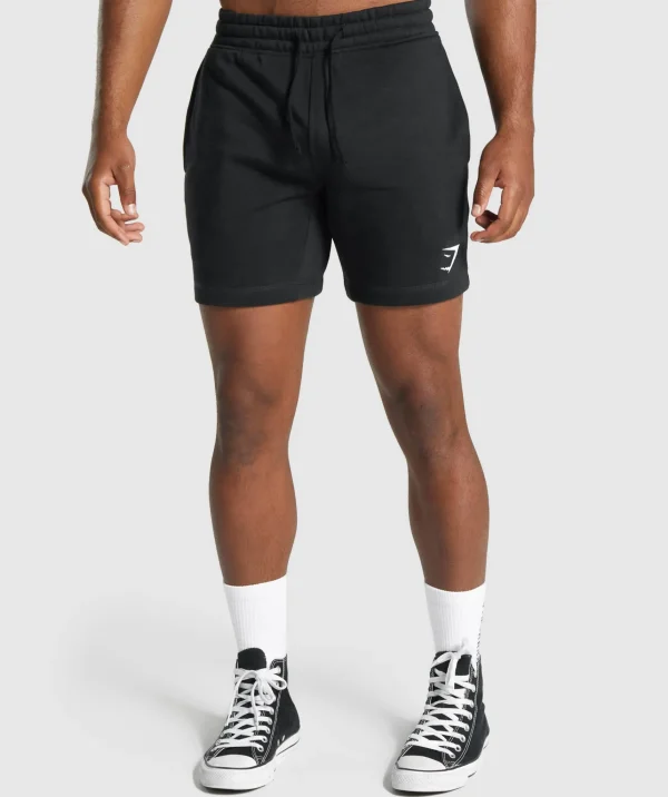 Gymshark Shorts*Crest Shorts Black