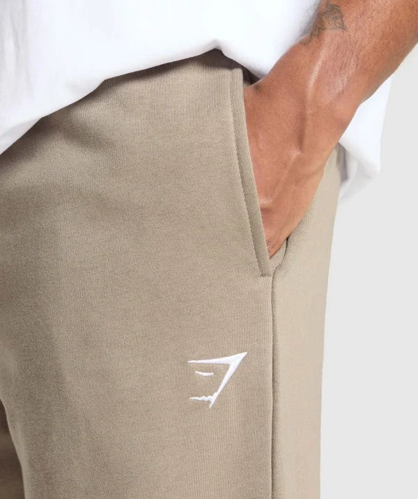 Gymshark Joggers & Sweatpants*Crest Straight Leg Joggers LifestyleBrown