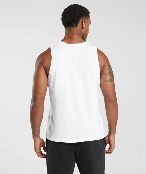 Gymshark Tank Tops*Crest Tank White