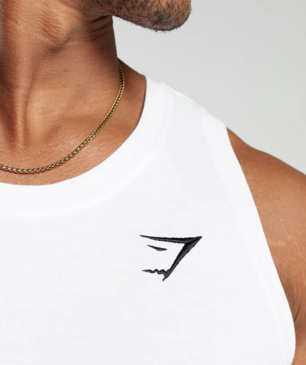 Gymshark Tank Tops*Crest Tank White