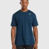 Gymshark T-shirts & Tops*Crest T-Shirt Navy