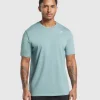 Gymshark T-shirts & Tops*Crest T-Shirt RestBlue