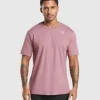 Gymshark T-shirts & Tops*Crest T-Shirt CalmPink