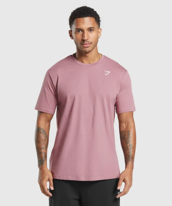 Gymshark T-shirts & Tops*Crest T-Shirt CalmPink