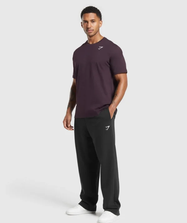 Gymshark T-shirts & Tops*Crest T-Shirt PlumBrown