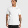 Gymshark T-shirts & Tops*Crest V-Neck T Shirt White