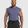 Gymshark Tank Tops | T-shirts & Tops*Critical Cut Off Tank WeightedPurple