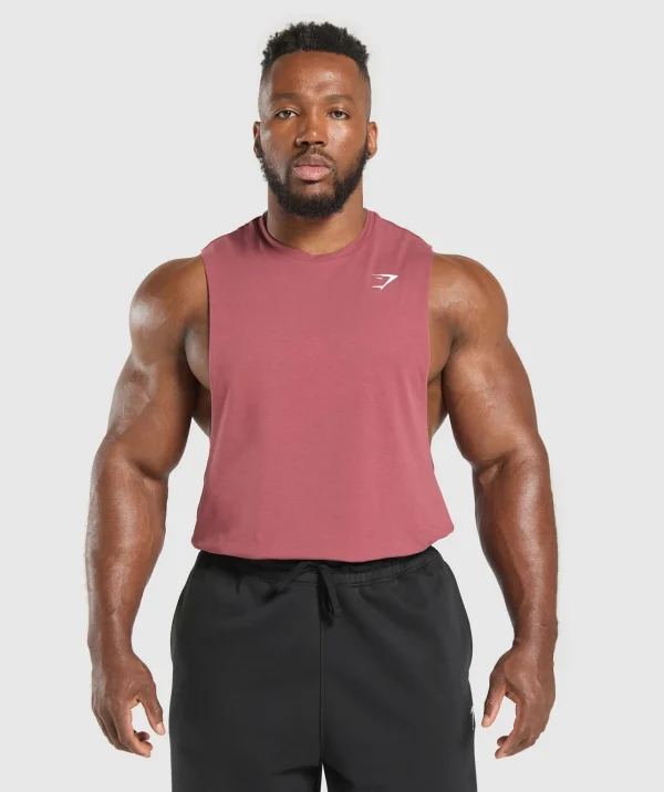 Gymshark T-shirts & Tops | Tank Tops*Critical Drop Arm Tank WashedBerryPink