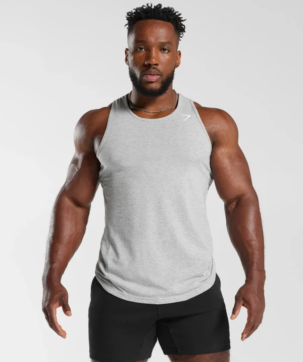 Gymshark Tank Tops*Critical Tank LightGreyMarl