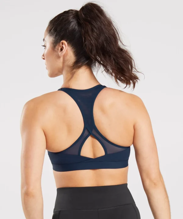 Gymshark Sports Bras*Crossover Sports Bra Navy