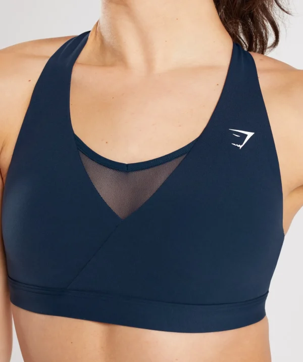 Gymshark Sports Bras*Crossover Sports Bra Navy