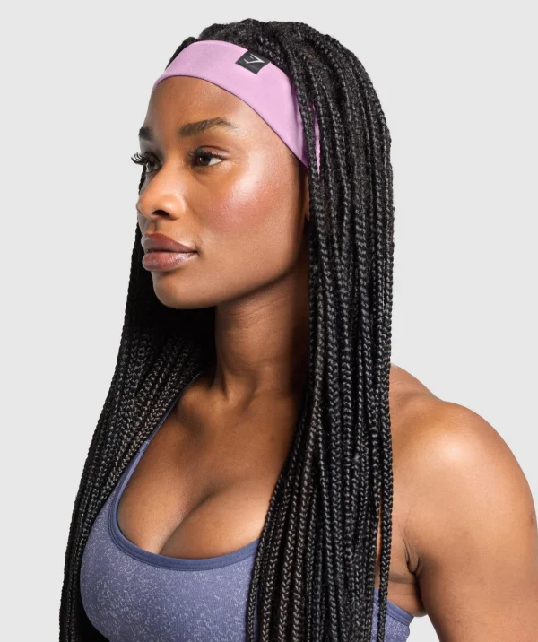 Gymshark Headbands & Hair Accessories*Diffuse Single Layer Sweat Headband SourPink