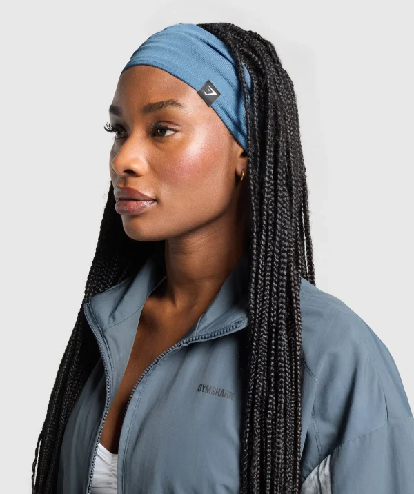 Gymshark Headbands & Hair Accessories*Diffuse Sweat Headband ClassicBlue