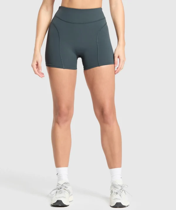 Gymshark Shorts*Dipped Waistband Shorts DarkestTeal