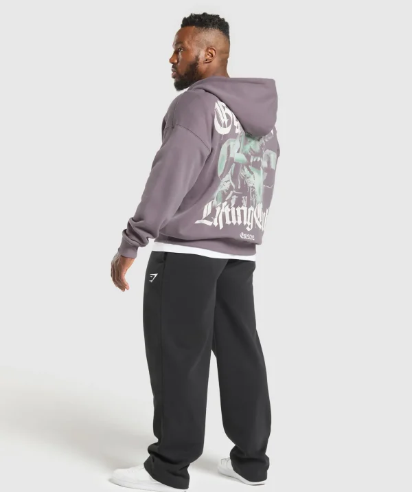 Gymshark Hoodies & Sweatshirts*Doberman Graphic Hoodie BrushedPurple