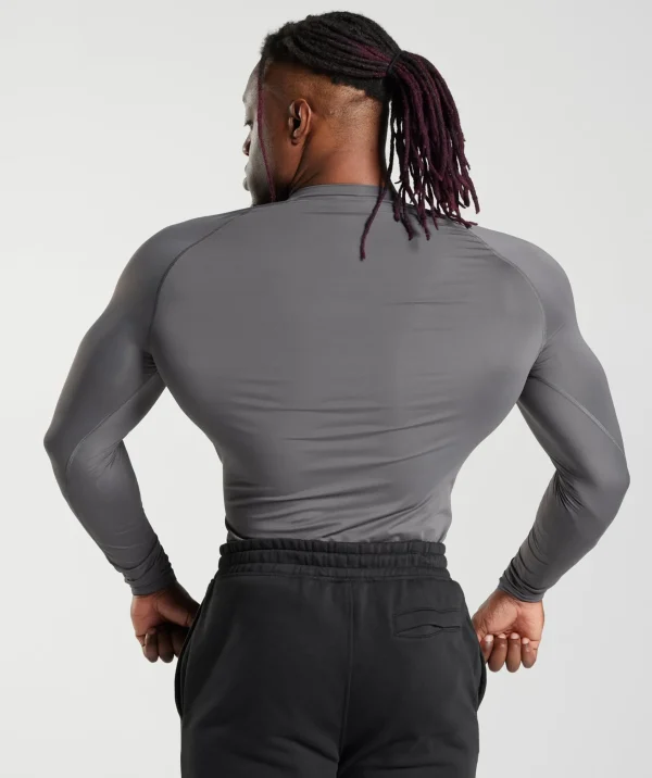 Gymshark Base Layers | T-shirts & Tops*Element Baselayer Long Sleeve T-Shirt SilhouetteGrey