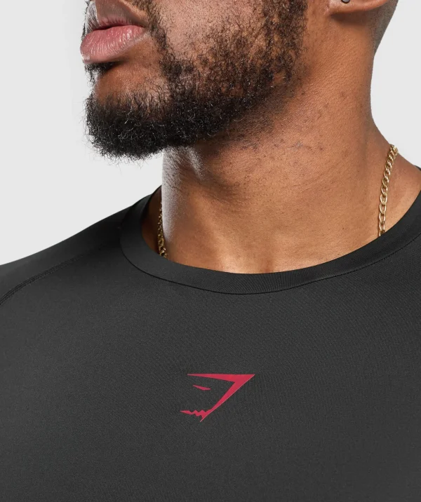 Gymshark T-shirts & Tops*Element Long Sleeve T-Shirt Black