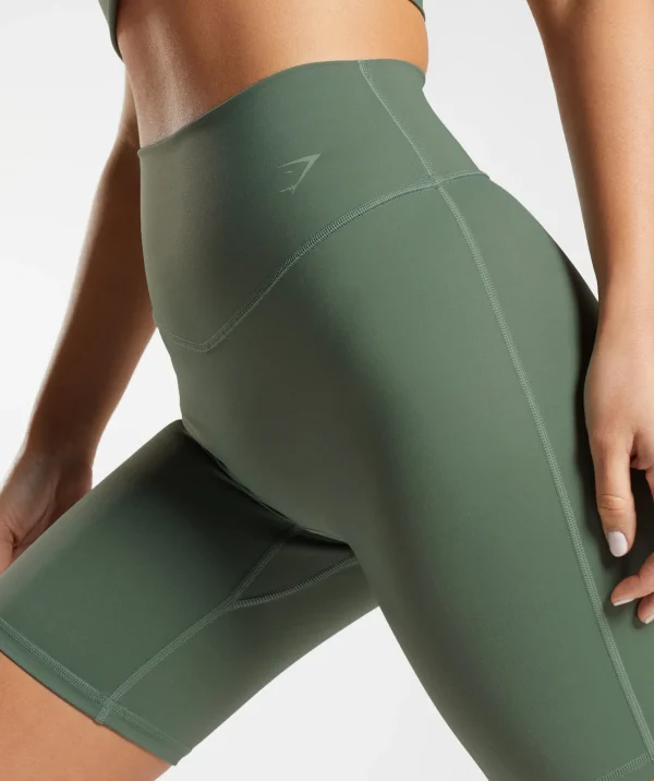 Gymshark Shorts*Elevate Cycling Shorts WillowGreen