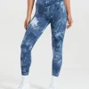 Gymshark Leggings*Elevate Leggings LakesideBlueSprayDye