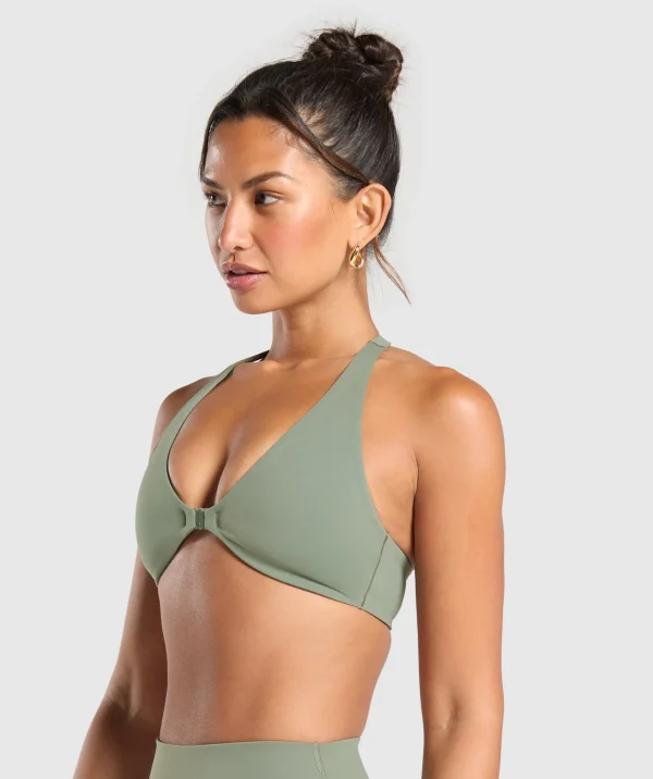 Gymshark Sports Bras*Elevate Sports Bra UnitGreen