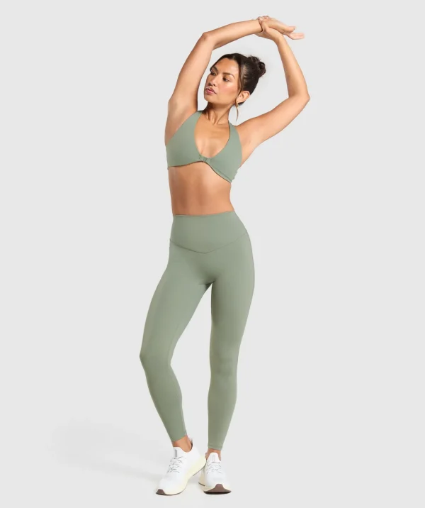 Gymshark Sports Bras*Elevate Sports Bra UnitGreen